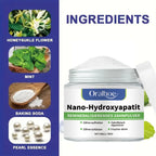 Winter Whitening Tooth Powder with 10% Hydroxyapatite - Remineralizing, Cool Mint, Enamel Repair & Fresh Breath